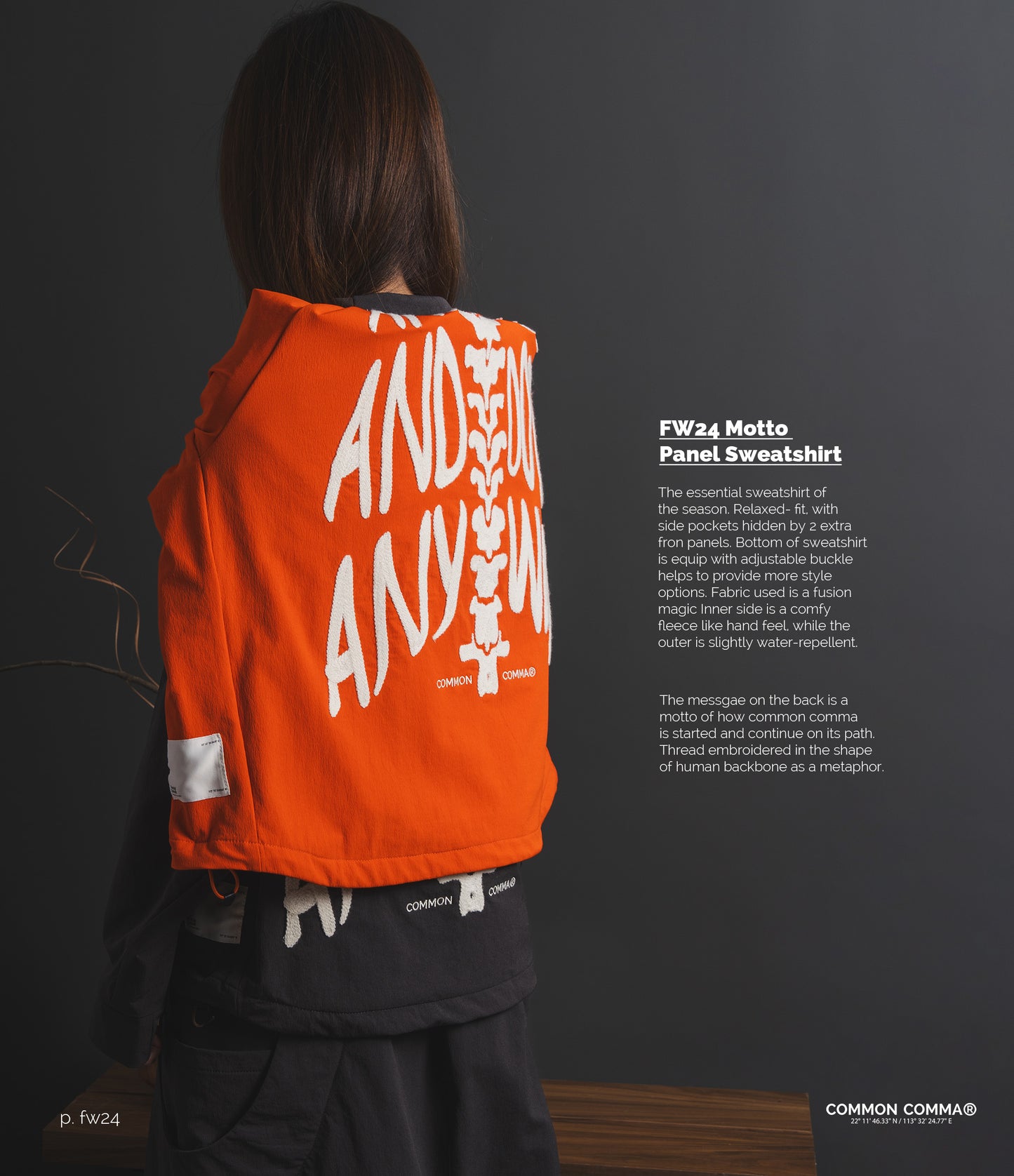 Vol.3 - Essential Sweatshirt - Orange